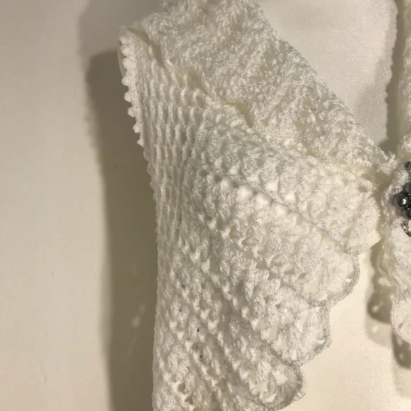 Top white crochet - Picture 2 of 11